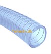 Væske slange KLAR PVC stålspiral Ø63 - Ø78